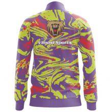 Custom Sublimation Jacket With Purple Zipper Design for You thumbnail-2