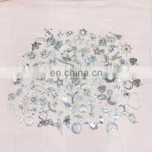 Vintage Mixed 100pcs Metal Charms Beads Handmade DIY Bracelet Pendant Necklace Jewelry Making Findings thumbnail-3