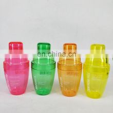Custom Colorful High Quality Plastic Cocktail Shakers