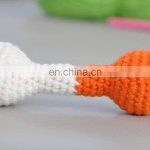 Handmade Colorful Baby Rattle CrochetSoft Rattle, Montessori Sensory Play Vietnam Supplier Cheap Wholesale thumbnail-4