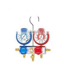 CT-536ALA Aluminum Manifold Gauge Set HVAC Refrigeration System Auto Air Conditioner AC Charging R134A R502 Manifold Gauge thumbnail-1