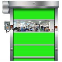 Industrial Electrical Plastic High Speed Roller Shutter PVC Door thumbnail-1