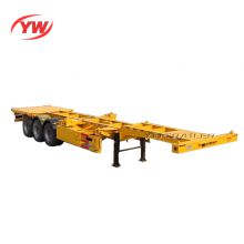 20ft Skeletal Container Chassis Semi Trailer with Fuwa/BPW Axles
