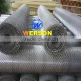 General Mesh Aluminum Expanded Machine Guard,silver and Powder Coated