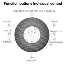 White Noise Sound Machine Colorful Speaker Best Gift China Professional Portable Bluetooth Speaker Baby Sleep thumbnail-5