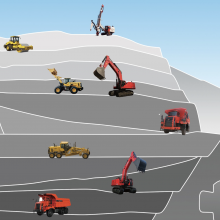 All Kinds of Mining Machinery and Wide-Body Mining Trucks, Mining Dump Truck, Excavator thumbnail-5