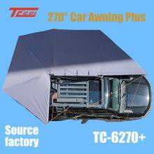 Car Side 270° Awning Plus,carmounted Rotating Sky Curtain,aluminum Alloy Oxford Cloth Canopy,camping Rainproof Sunshade thumbnail-2
