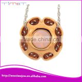 Factory price top quality purity 14KP fashion jewelry pendants