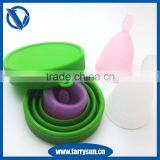 Resuable Lady Cup S/L Size FDA Approved Medical Grade Silicone Menstrual Cup thumbnail-3