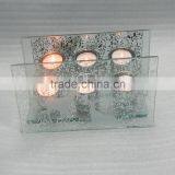 2016 Wholesale Mercury Clear Plastic Tealight Holder With X'mas Design thumbnail-4