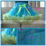 New Design Pettiskirt Wholesales Pettiskirt Tutus for Girls Blue Kids Petticoat Fluffy thumbnail-3