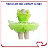 New Coming White Dance Dresses Children Fluffy Tulle Girls Ballet Tutu Sleeveless Bow Trainning Costume Kids thumbnail-3