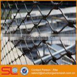 Architectural Black Oxidation Stainless Steel Wire Rope Mesh