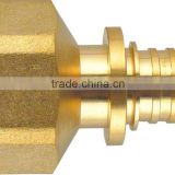 PEX brass fiting/sliding fittings (female straight connector)