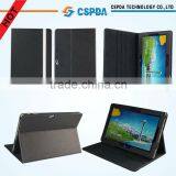2013 Newest Design Black Stand Leather Tablet Case For Acer Iconia Tab W510 10.1 Tablet