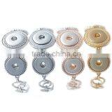 2016 Newest Design 18mm Ginger Snap Button Bracelet Pulseras Vintage Snap Bracelets thumbnail-3