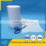 100% cotton surgical absorbent bleached absorbent gauze roll jumbo / cotton gauze roll