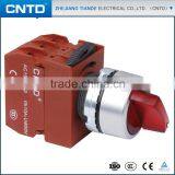 CNTD Most Popular Items Short Shank With Lamp Knob Push Button Cord Switch