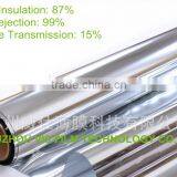 Silver Heat Insulation Window Film for Building Glass thumbnail-2