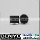 High Quality Empty Black Acrylic Mini Jar 5g thumbnail-1