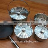 Good quality 304 stainless steel portable hot pot