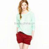Automn CUSTOM CASHMERE OPEN-STITCH SWEATER thumbnail-1