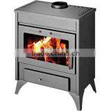 Wood Burning Stove Q200 MAX B With Boiler, High Quality, European Products thumbnail-1