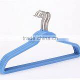 Flocked Clothes Hanger With Shoulder Pads HM-010 Quality Choice thumbnail-3