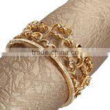 Fashionable Crown Shape Metal Alloy Napkin Rings thumbnail-3