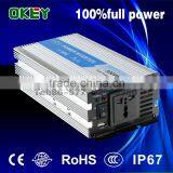 Household Off-grid Solar Power Inverter DC to AC CE RoHS OPIP-500 12v to 110v/220v High Frequency Sine Wave Power Inverter