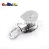 Stainless Steel 304 Double Swivel Wheel Rope Wire Sheave Pulley Lifting #FET015 thumbnail-5