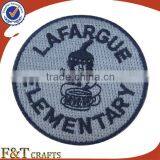 Simple Design Round Shape Indian Embroidery Patches Factory thumbnail-1