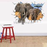 Custom Cartoon Room Decor 3D Vinyl Wall Stickers/living Room Decorative Wall Sticker thumbnail-2