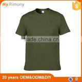 100% Cotton Custom Logo Plain Colour Blank Mens Short Sleeve T Shirt thumbnail-5