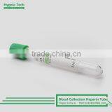 Disposable Green Cap Tube Vacuum Blood Collection Tubes With Gel & Lithium Heparin Forl Lab Test thumbnail-2