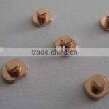 contact rivet, Made of Copper, Used in LED Lamps, OEM Orders are Welcome, RoHS Compliant