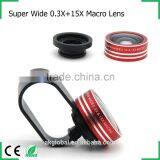 Camera Phone Accessories for IPhone 6s Samsung Galaxy s6 HTC One m9 Huawei P8 Xiaomi Super Wide Angle Camera Lens