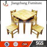 School Wood Kids Plastic Table And Chairs Set JC -ZYS03 thumbnail-1