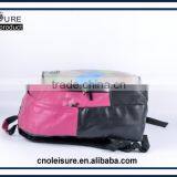 2016 Customised OED/OEM Useful Daypack School Bags High Quality Backpack Leather Backpack Travel Cases Camping Leather Back Pack Supplier's Choice thumbnail-3