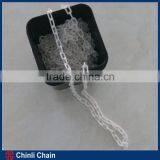Barricading Plastic Link Chain,White Plastic Link Chain With Plastic Bucket thumbnail-2