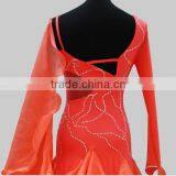 International Standard Dance Dance Competit Modern Dance Competition Dress Ballroom Dance Competition Dresses Dance Dress Tights thumbnail-6