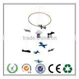 New Arrival!Handmade Adorable Plane Felt Mobile For Room Decoration thumbnail-2