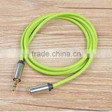 SYS Hot Selling 3.5mm Stereo Male To Female Audio Aux Cable thumbnail-6