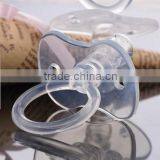 100% Silicone Transparent Baby Pacifier Funny Pacifier BPA Free Baby Pacifier Silicone Soother thumbnail-4