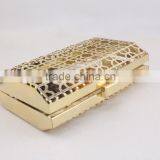 2016 Metal Gold Clutch Purse Hardware Frame thumbnail-2