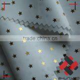 Gold Star Foil Polyester Taffeta Fabric thumbnail-2
