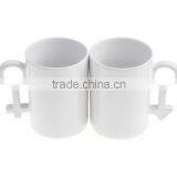 10oz Couple Mugs/ Designed Mug for Gifts/ Couple Mugs/ Mug for Lovers/ Mug for Sublimation