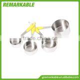 Hot Sale Passed FDA or LFGB Stainless Steel Measuring Cup 250ML/125ML/80ML/60ML