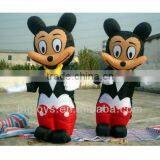 Advertising Inflatable Cartoon Character,cute Mikey Mouse Inflatable Cartoon