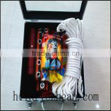 aluminium packing rescue tools including fire mask, fire blanket, fire extinguisher, fire gloves, fire axe, fire belt